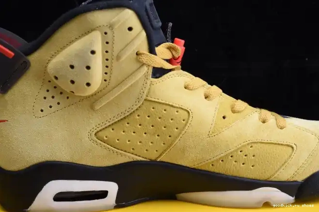 JORDAN 6 X AIR YELLOW TRAVIS SCOTT CN1084-300 0515